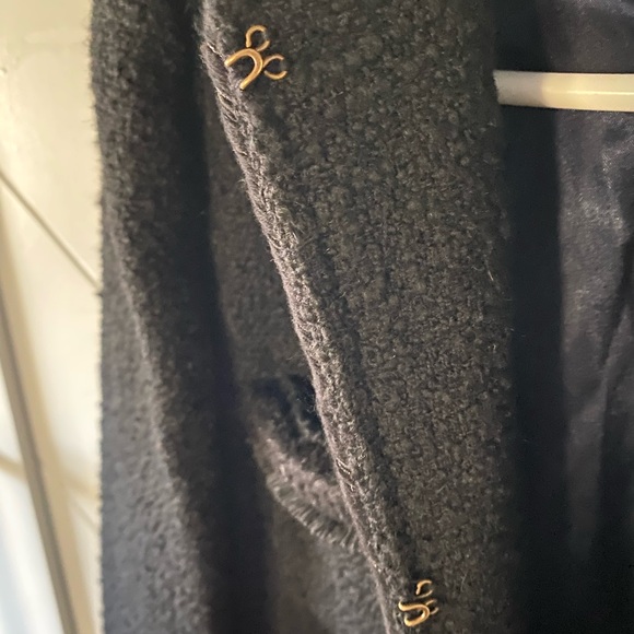 JCrew Tweed Black lady coat - Picture 8 of 11